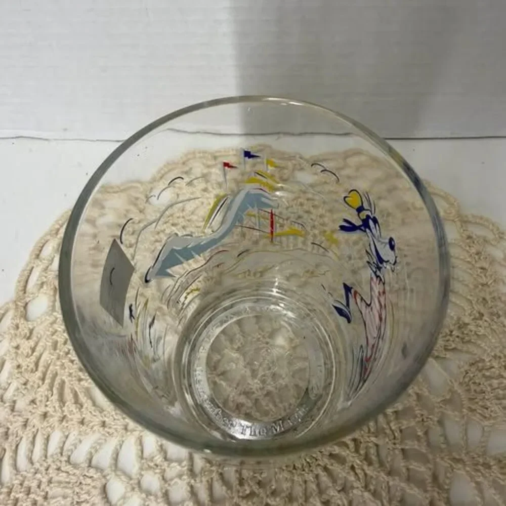 McDonald's Disney World 25th Anniversary Goofy Glass